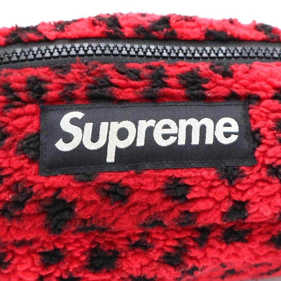 Supreme（シュプリーム） 17AW Leopard Fleece Waist Bag レオパード柄
