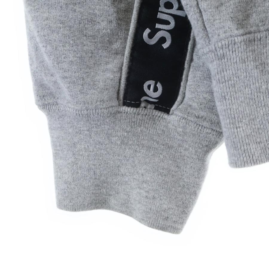 Supreme（シュプリーム） 19AW Text Stripe Zip Up Hooded Sweatshirt