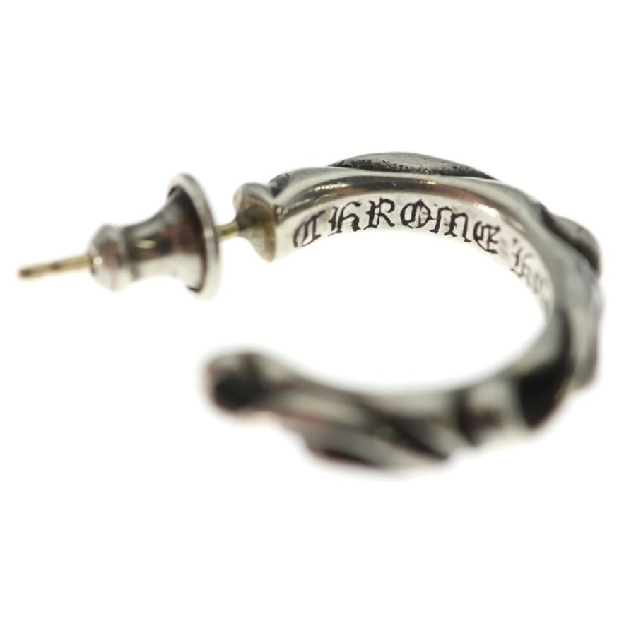 CHROME HEARTS（クロムハーツ） HOOP SCROOL スクロール フープピアス