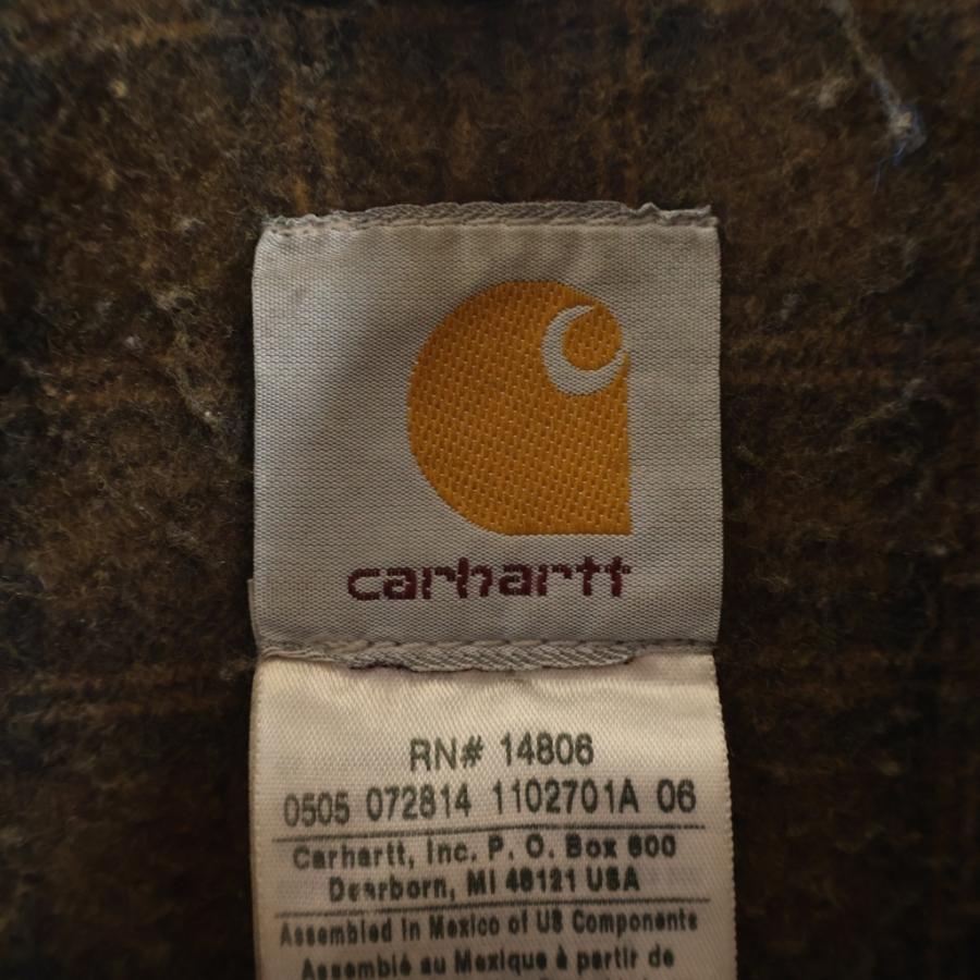 Carhartt（カーハート） 00s 裏地チェック ブランケット ダック