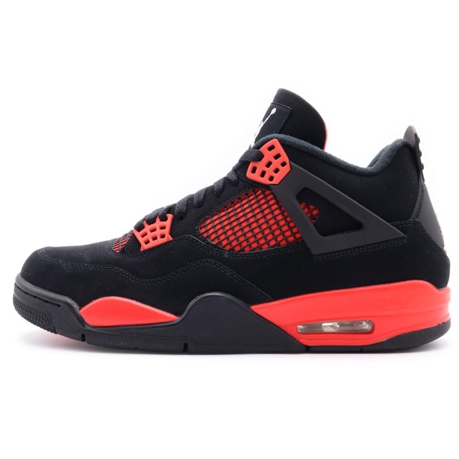 NIKE（ナイキ） AIR JORDAN 4 RETRO RED THUNDER エアジョーダン4 