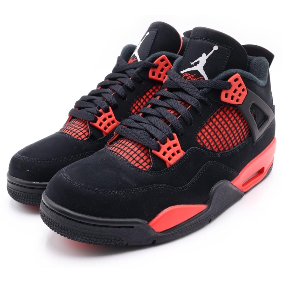 NIKE（ナイキ） AIR JORDAN 4 RETRO RED THUNDER エアジョーダン4 