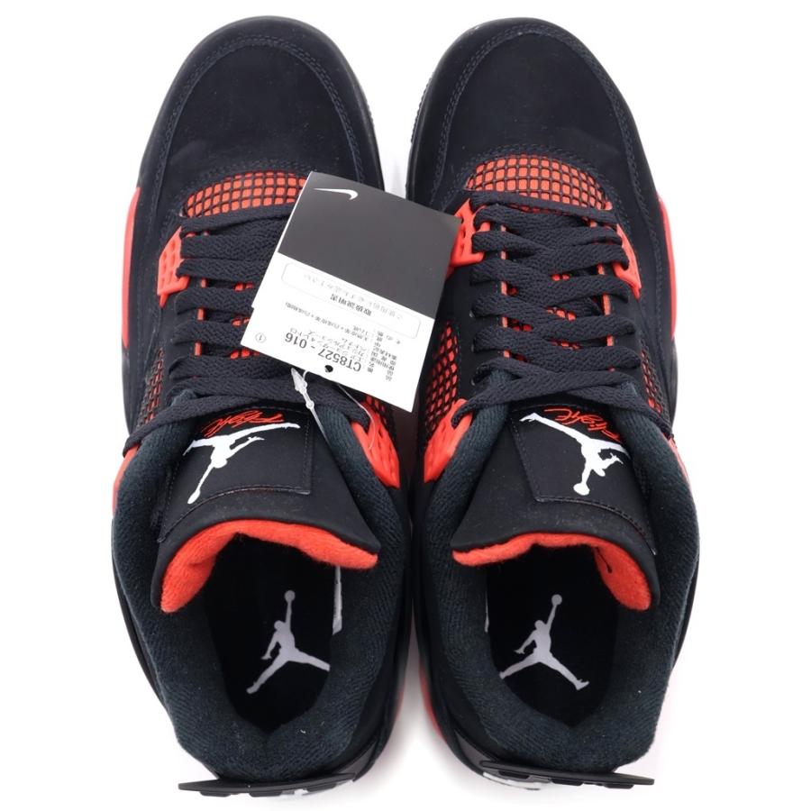 NIKE（ナイキ） AIR JORDAN 4 RETRO RED THUNDER エアジョーダン4 