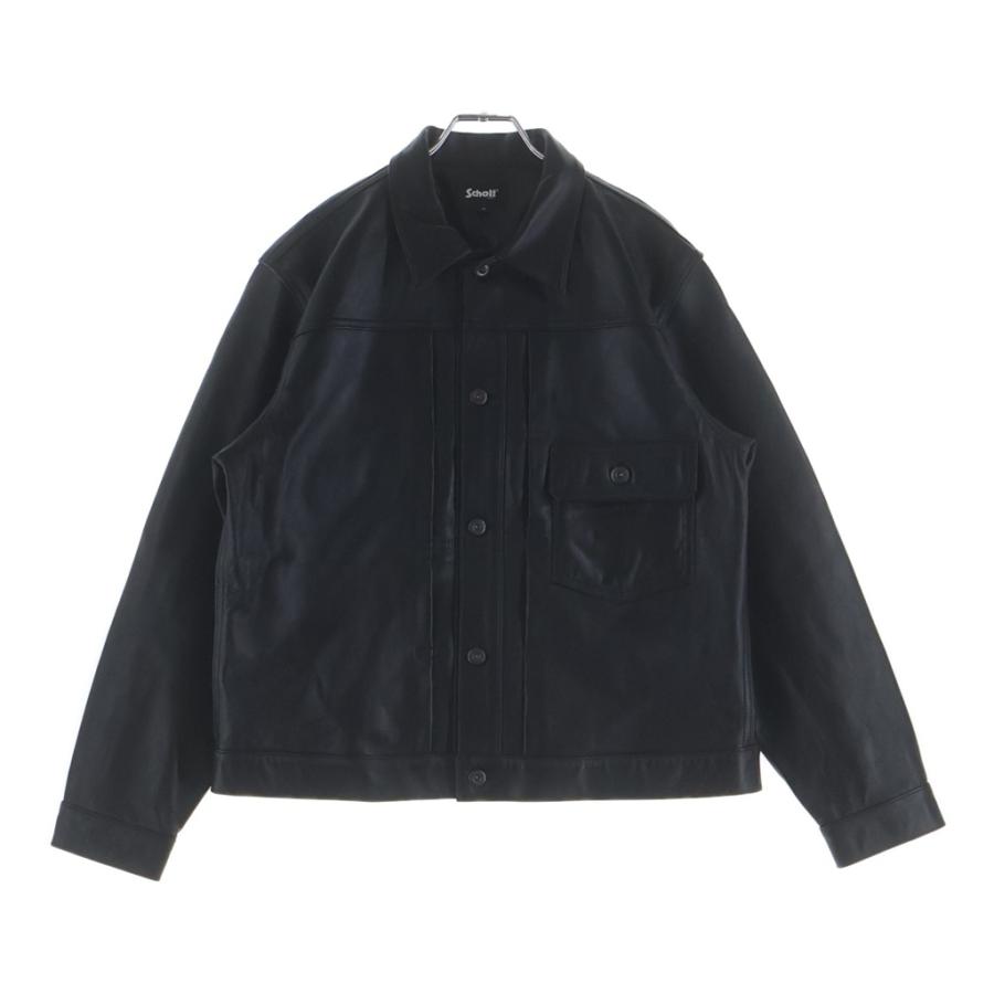 ショット SHEEP LEATHER 1st TRACKER JACKET シープレザー ファースト