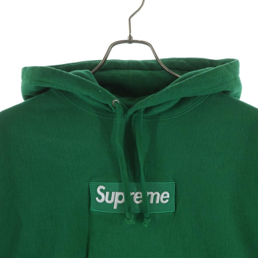 SUPREME シュプリーム 24AW Box Logo Hooded Sweatshirt ボックスロゴ スウェットプルオーバーパーカー フーディー グリーン_2