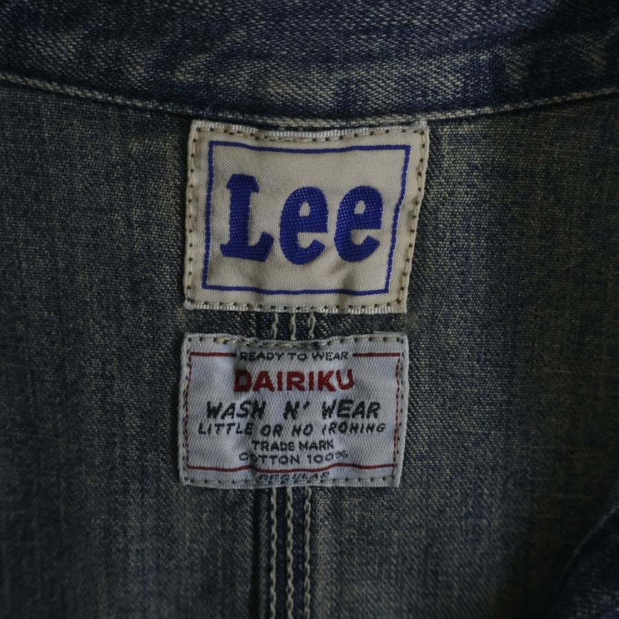 Lee（リー） ×DAIRIKU ドッグ ワッペン デニムカバーオール