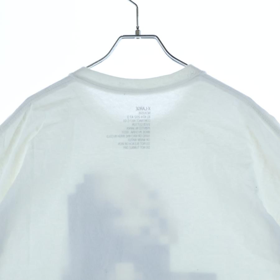 ネクサスセブン × モデレートジェネラリー デジカモ パロディプリント クルーネック 半袖Tシャツ カットソー ホワイト RMA-NGS-T0A |  | 03