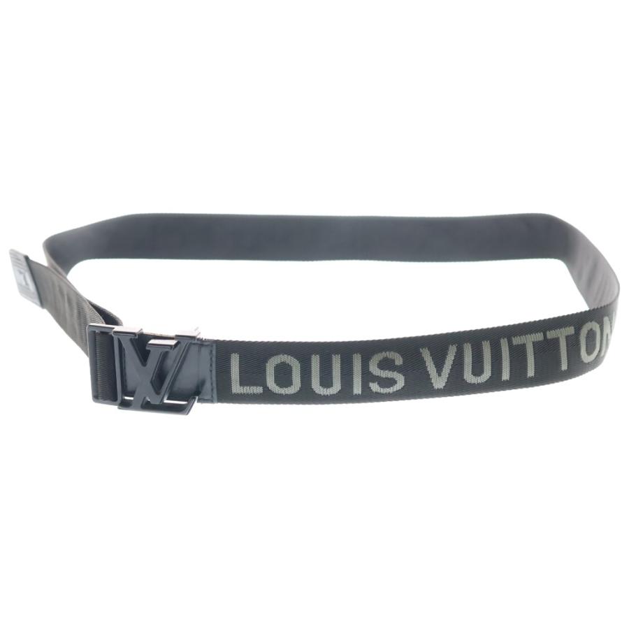 LOUIS VUITTON ルイヴィトン サンチュール LVウェビング 35MM LVバックル ベルト ブラック M0457Z LOUIS VUITTON（ルイ・ヴィトン） サンチュール LVウェビング 35MM LV