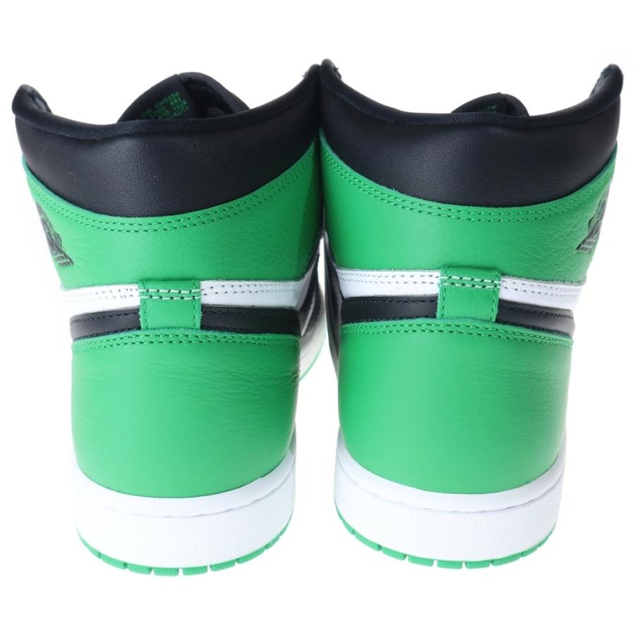 NIKE エアジョーダン1 グリーン ハイカット28.5 NIKE（ナイキ） AIR JORDAN 1 HI Black and Lucky Green エア