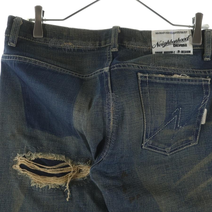 NEIGHBORHOOD（ネイバーフッド） 2003 MAX SAVAGE NARROW-2 DENIM PANT