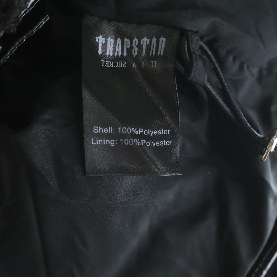 TRAPSTAR トラップスター ロゴプレート 中綿 フーデッド ダウン