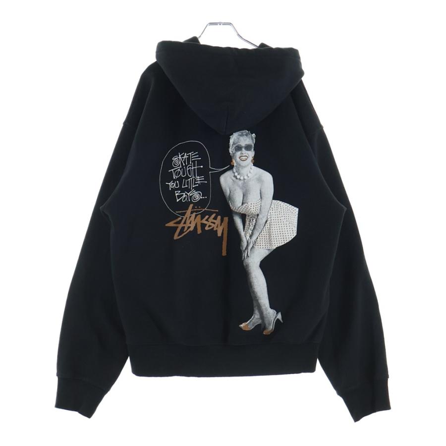 STUSSY（ステューシー） 23AW Skate Tough Hoodie ストックロゴ バック