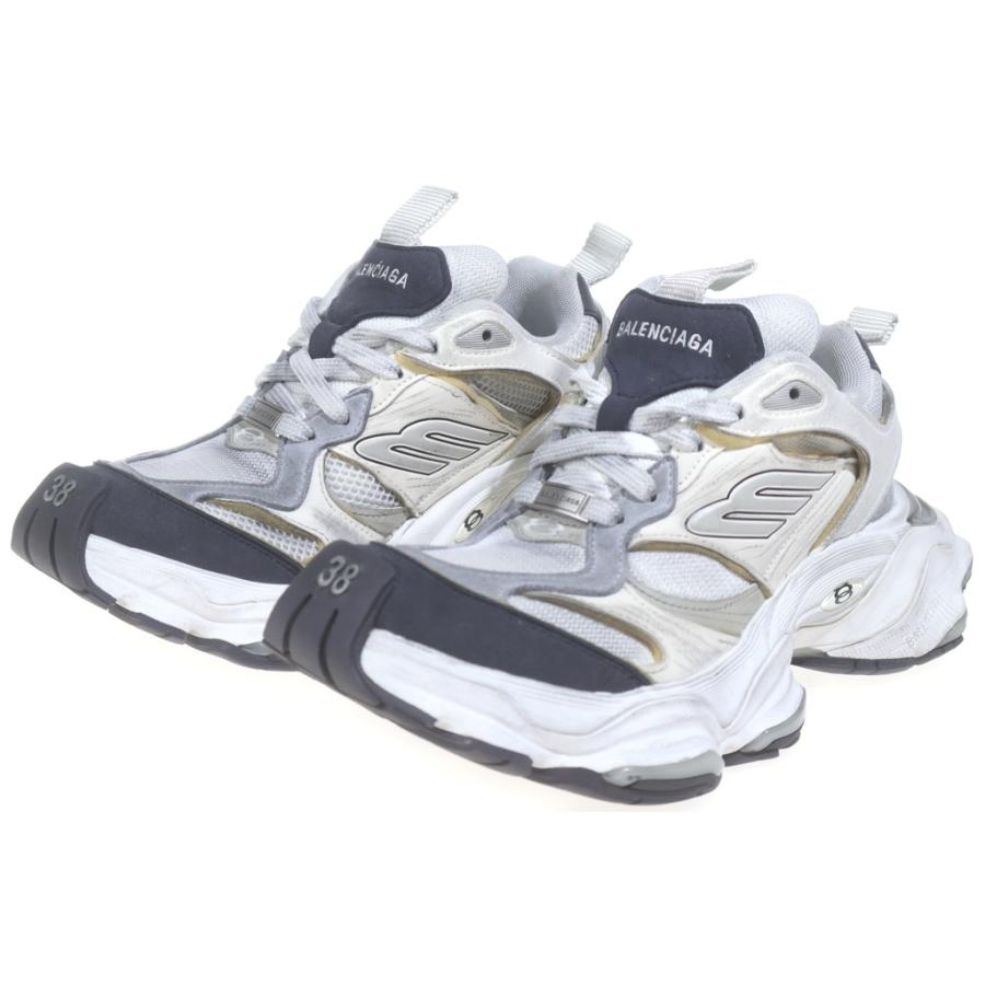 BALENCIAGA バレンシアガ 24SS CARGO カーゴ ロースニーカー グレー 785756 BALENCIAGA（バレンシアガ） 24SS CARGO カーゴ ロースニーカー グレー