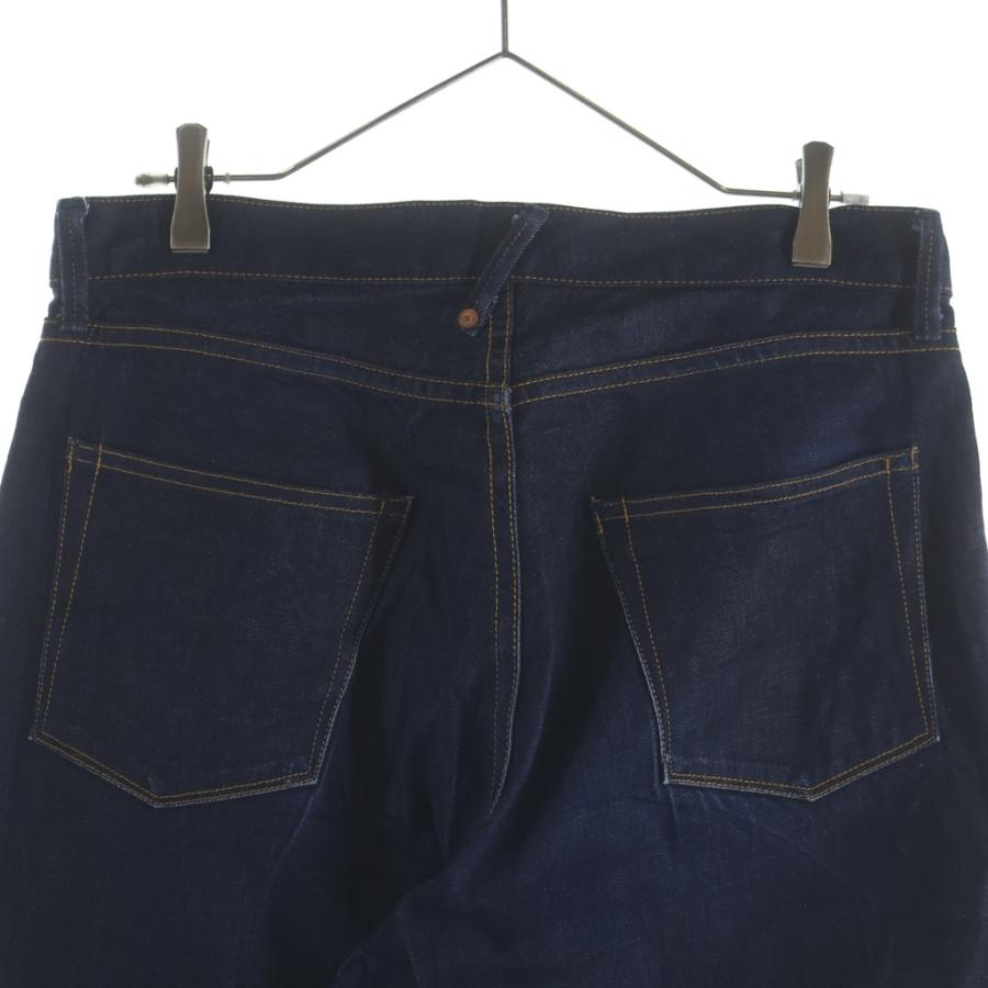 BEDWIN & THE HEARTBREAKERS ベドウィンアンドザハートブレーカーズ MODEL 10L THUNDERS DENIM PANTS サンダーズ ボタンフライ ストレートデニムパンツ ジーンズ インディゴブラック BEDWIN & THE HEARTBREAKERS（ベドウィン アンド ザ ハート