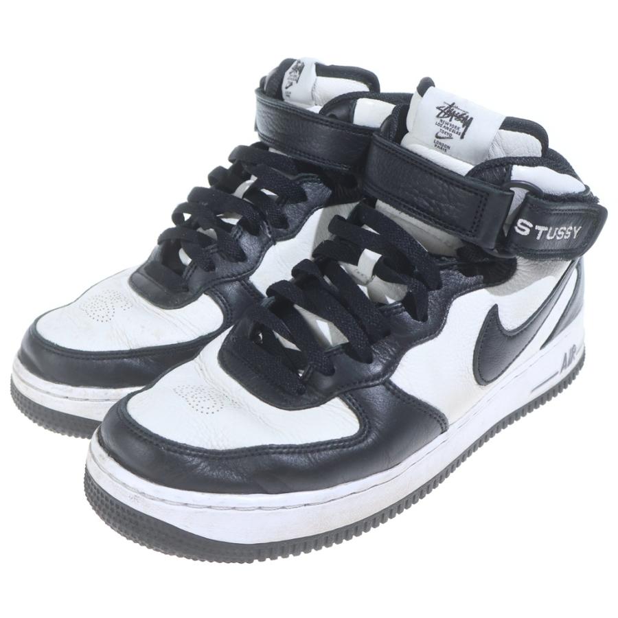 新品未使用★ Nike AIR FORCE 1 MID STUSSY 20.0㎝ NIKE（ナイキ） ×STUSSY AIR FORCE 1 MID ステューシー エアフォース1
