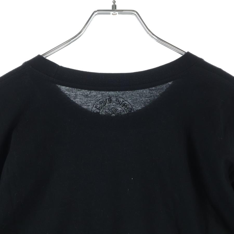 CHROME HEARTS（クロムハーツ） Neck Logo L/S Tee ネックロゴプリント