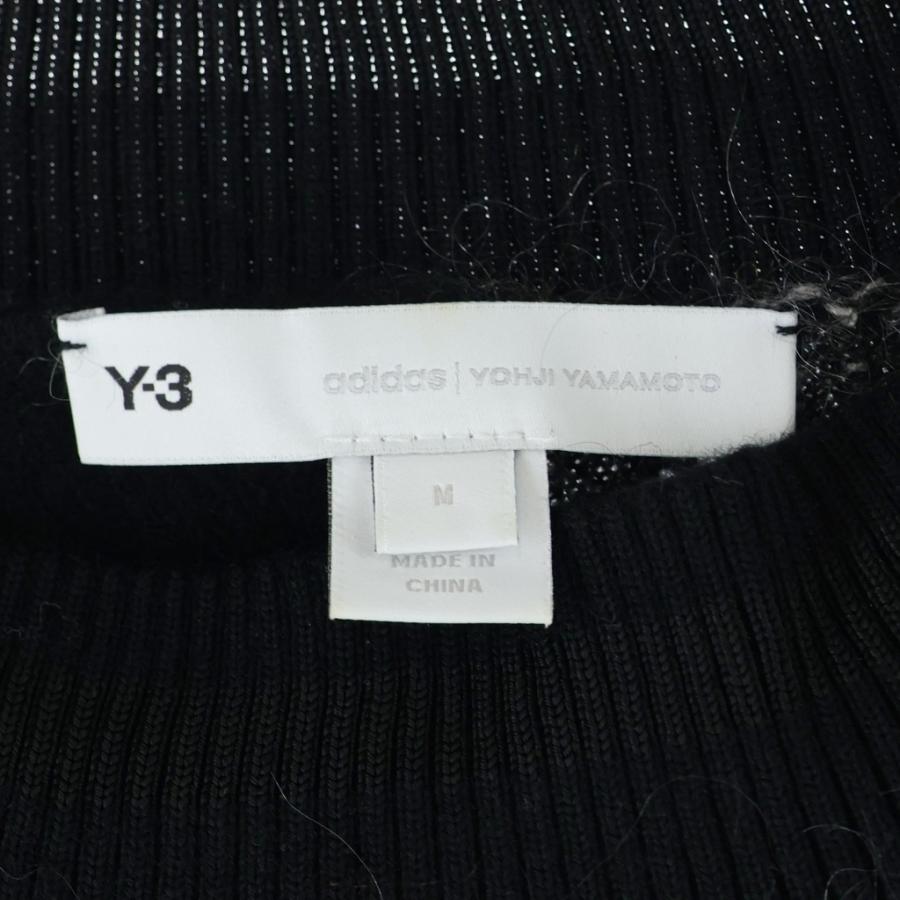 Y-3 ワイスリー U Leopard Knit Crew Sweat レオパード モヘヤ ニット