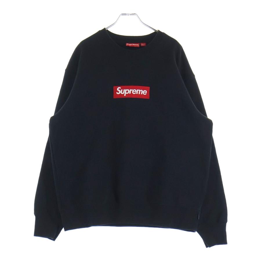 supreme22AWボックスロゴクルーネックスウェット黒S Supreme（シュプリーム） 22AW Box Logo Crewneck ボックスロゴ クルー
