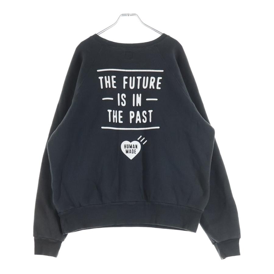 HUMAN MADE ヒューマンメイド 24AW Classic Crewneck クラシック ロゴプリント クルーネック スウェットトレーナー ブラック HM28CS045 HUMAN MADE（ヒューマンメード） ヒューマンメイド 24AW Classic