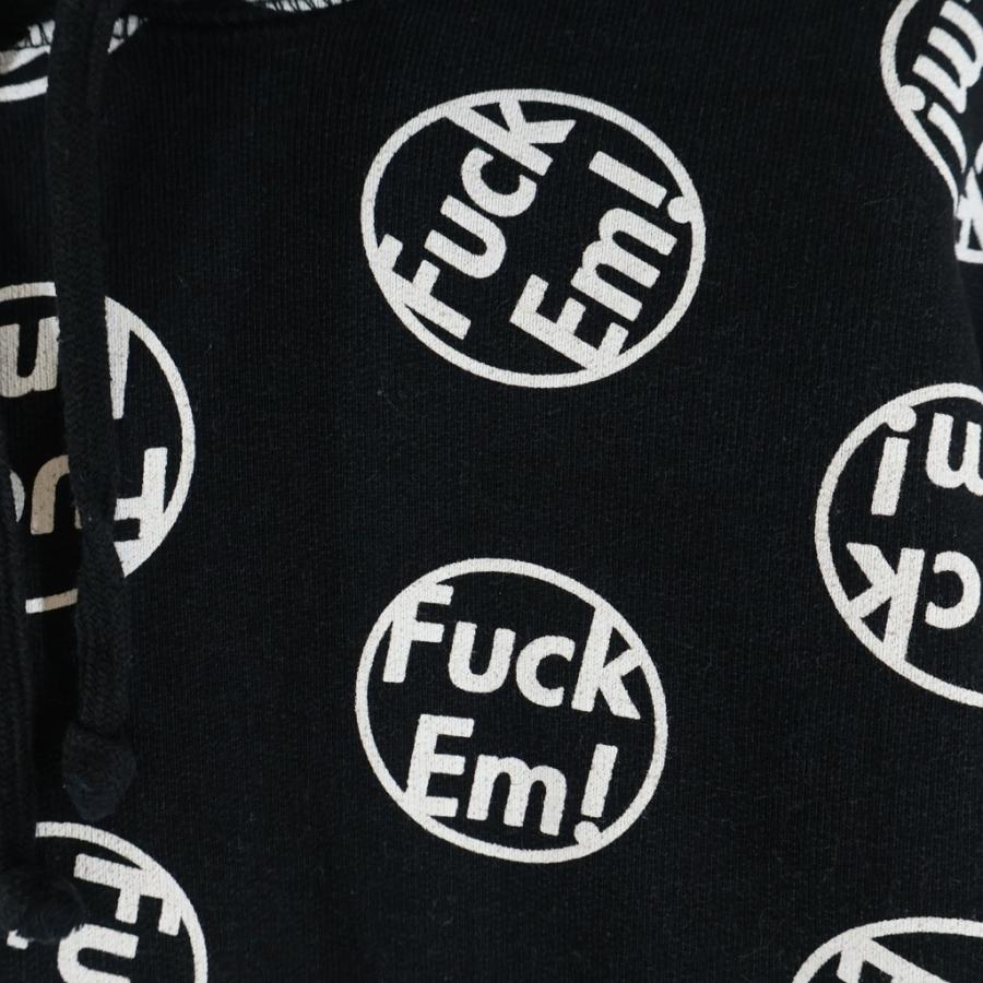 Supreme（シュプリーム） 14AW FUCK EM! Pullover ファック 総柄 プル