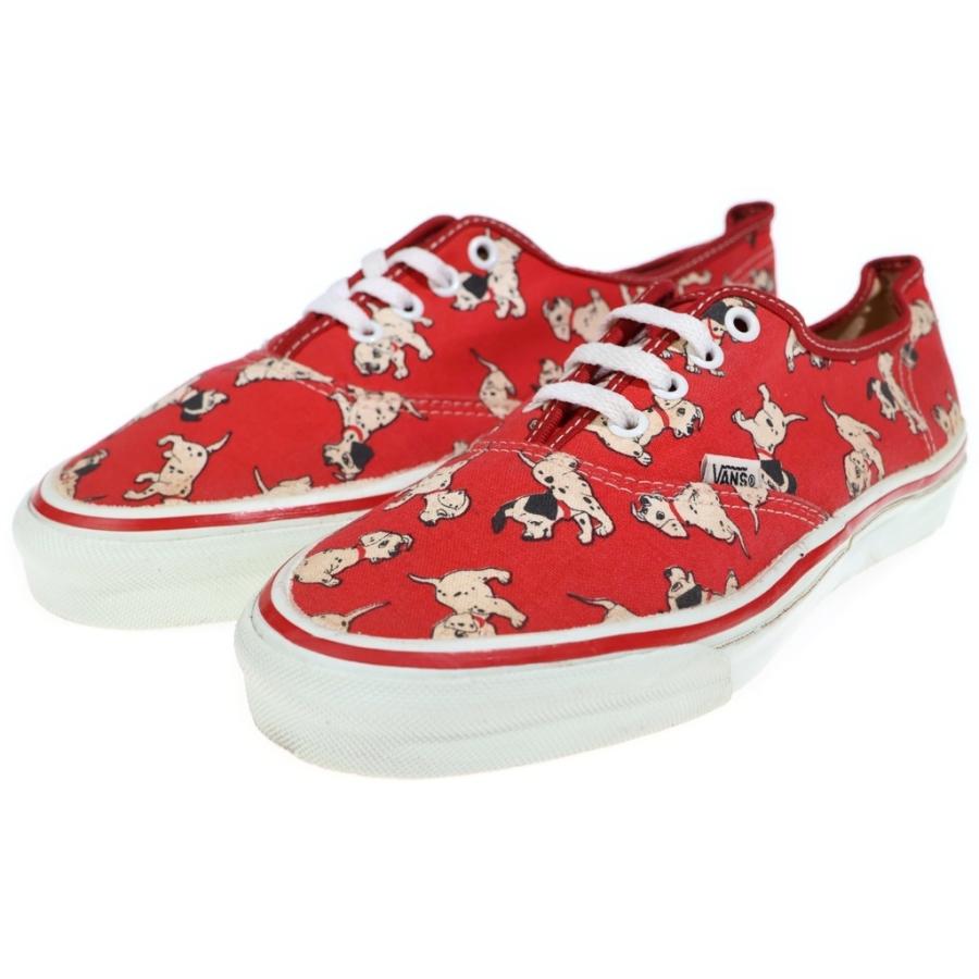 デッドストックVANSディズニーDISNEYスニーカー101匹わんちゃん VANS（ヴァンズ） 90s × Disney WMS Authentic ディズニー 101匹わん
