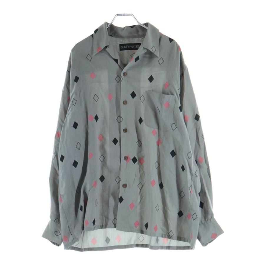 WACKO MARIA（ワコマリア） 24AW HAWAIIAN SHIRT L/S ダイヤ柄