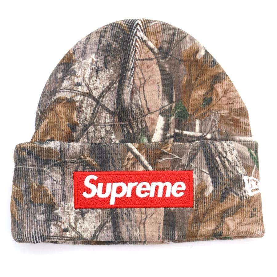 Supreme ボックスロゴビーニー（ツリーカモ） Supreme（シュプリーム） 23AW ×New Era Box Logo Beanie ニューエラ