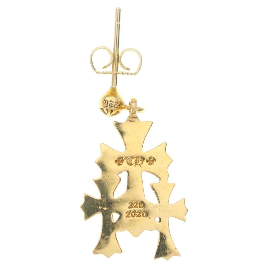 CHROME HEARTS（クロムハーツ） 22K 3 CH CROSS DROP トリプルCHクロス