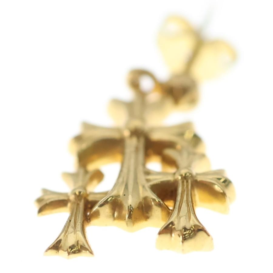 CHROME HEARTS（クロムハーツ） 22K 3 CH CROSS DROP トリプルCHクロス