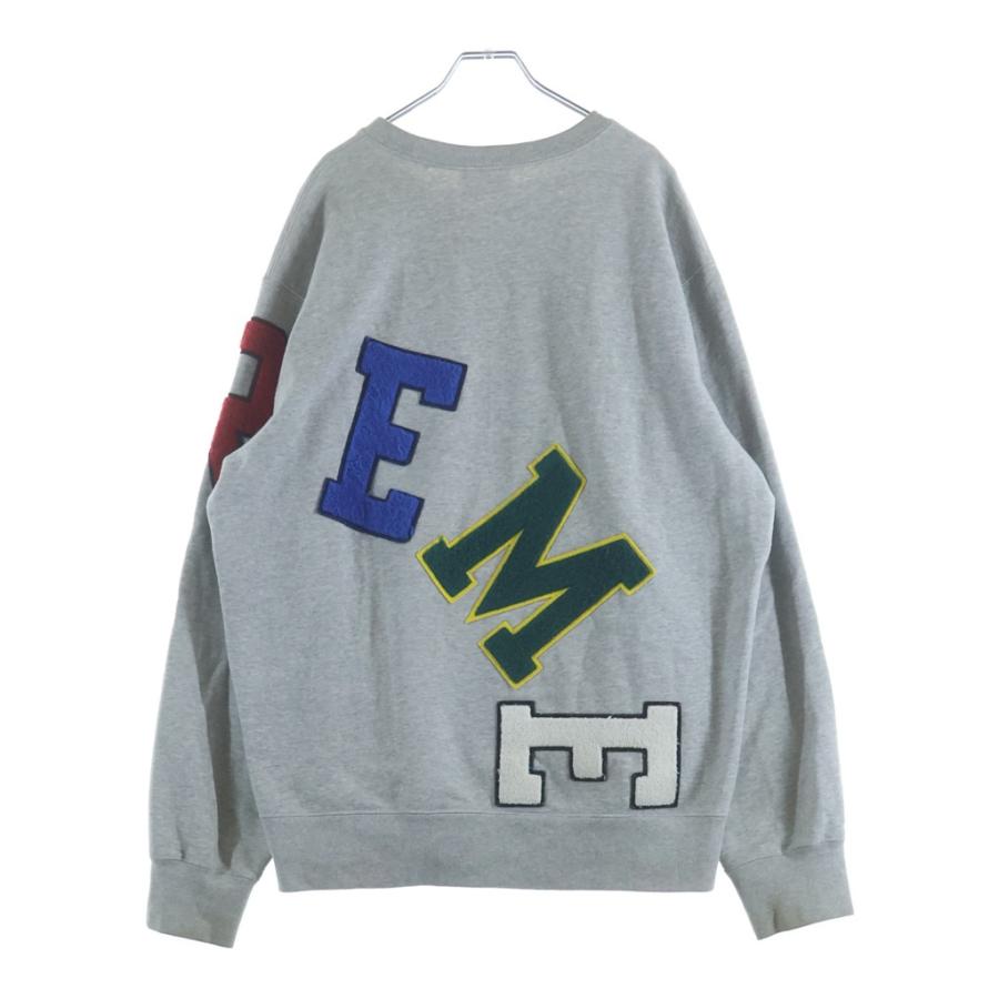 シュプリーム 20AW ビッグアーチロゴ　クルーネック Supreme（シュプリーム） 20AW Big Arc Crewneck ビッグアーチロゴ刺繍