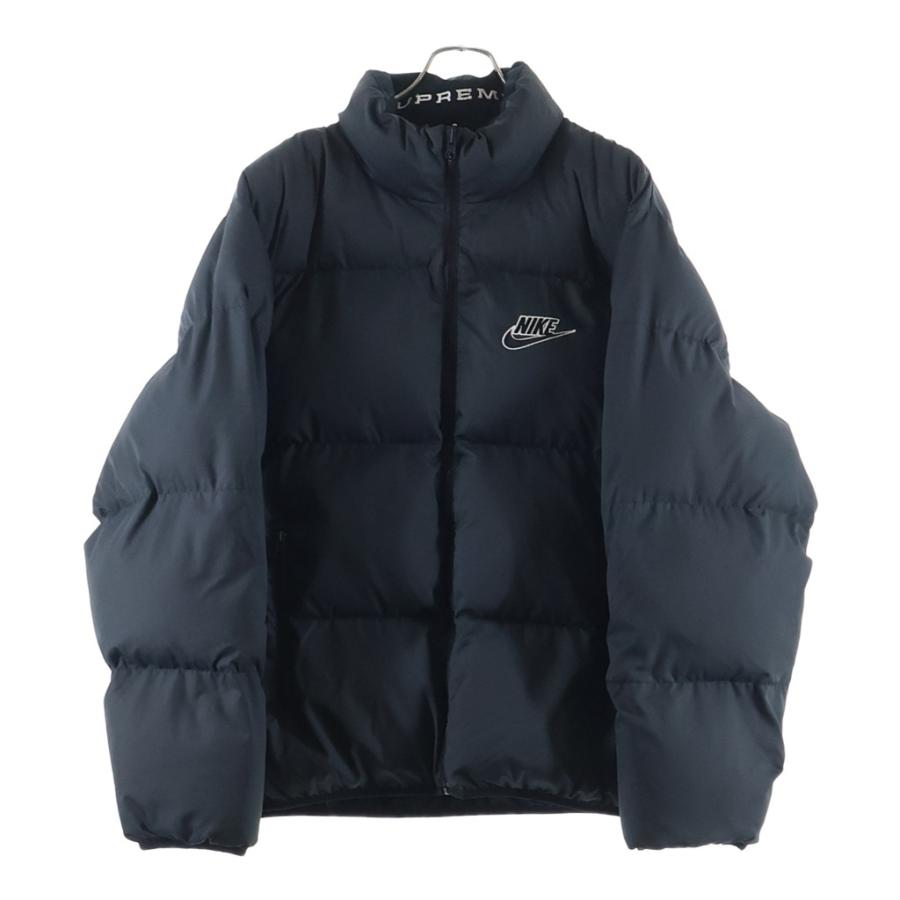 Nike Supreme ダウンジャケット ブラック Supreme（シュプリーム） 21SS × NIKE Reversible Puffy Jack ナイキ