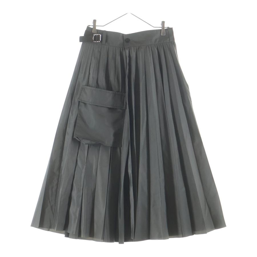 sacai（サカイ） 24SS Nylon Twill Skirt ナイロン ツイル プリーツ