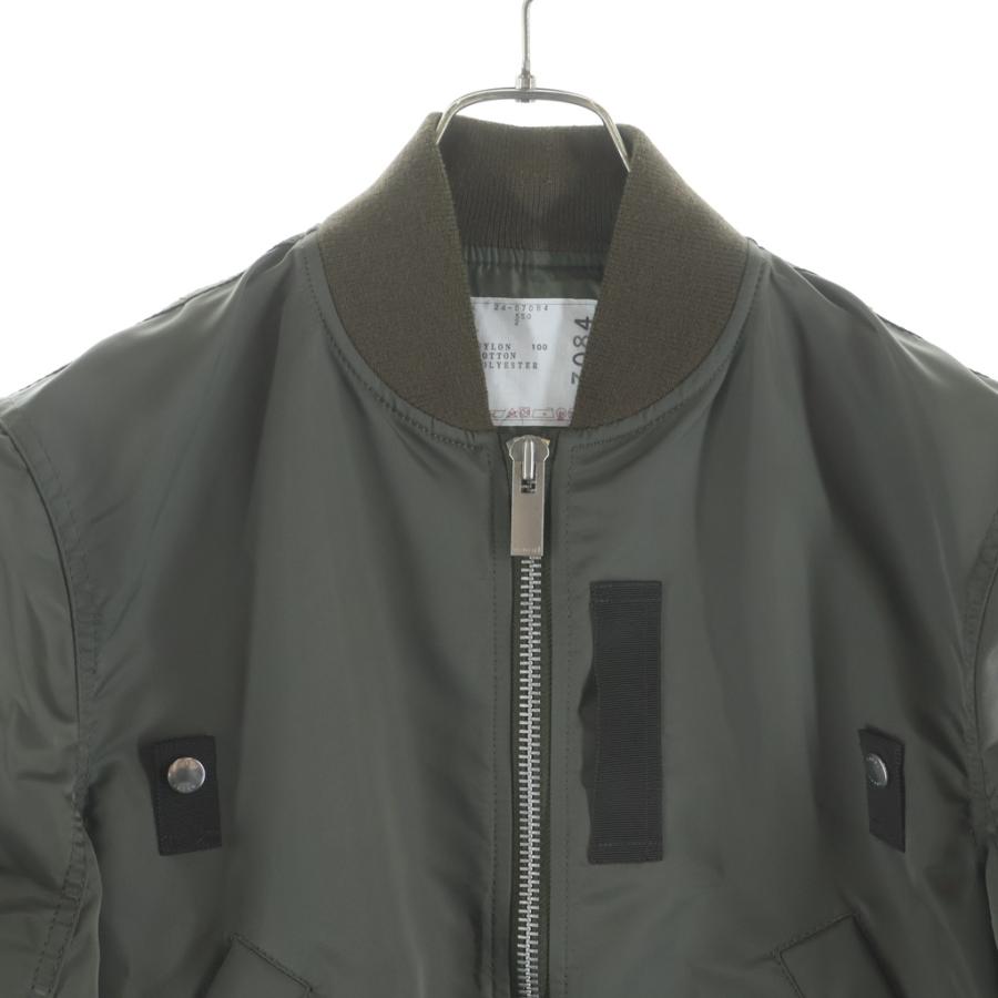 sacai（サカイ） 24SS Nylon Twill Blouson Jacket ナイロン ツイル
