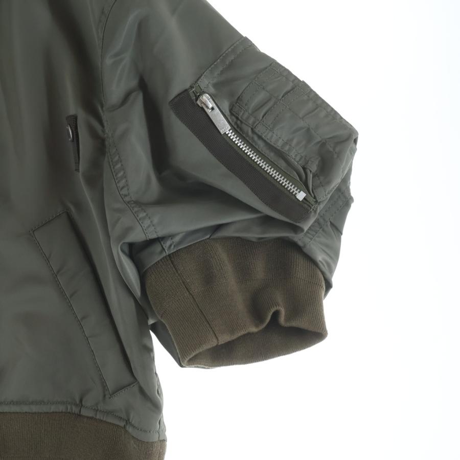 sacai（サカイ） 24SS Nylon Twill Blouson Jacket ナイロン ツイル