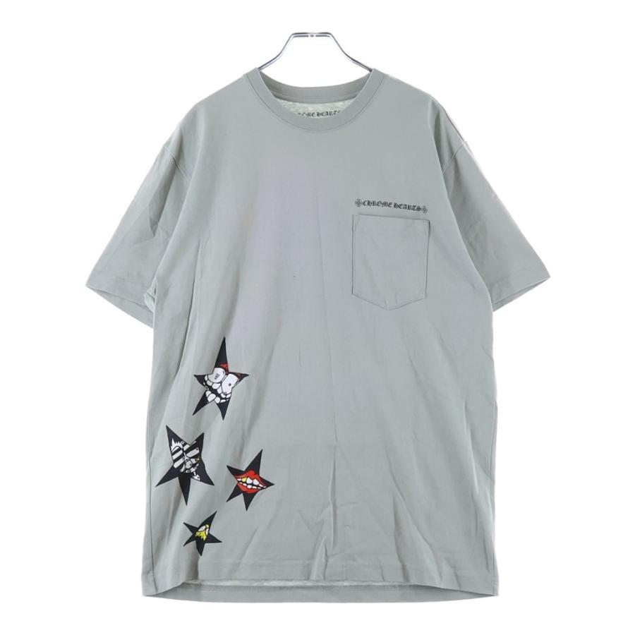クロムハーツ マッティボーイ space 半袖tシャツ 値下げあり CHROME HEARTS（クロムハーツ） ×MATTY BOY PPO SUGGEST SPACE GRY S/S