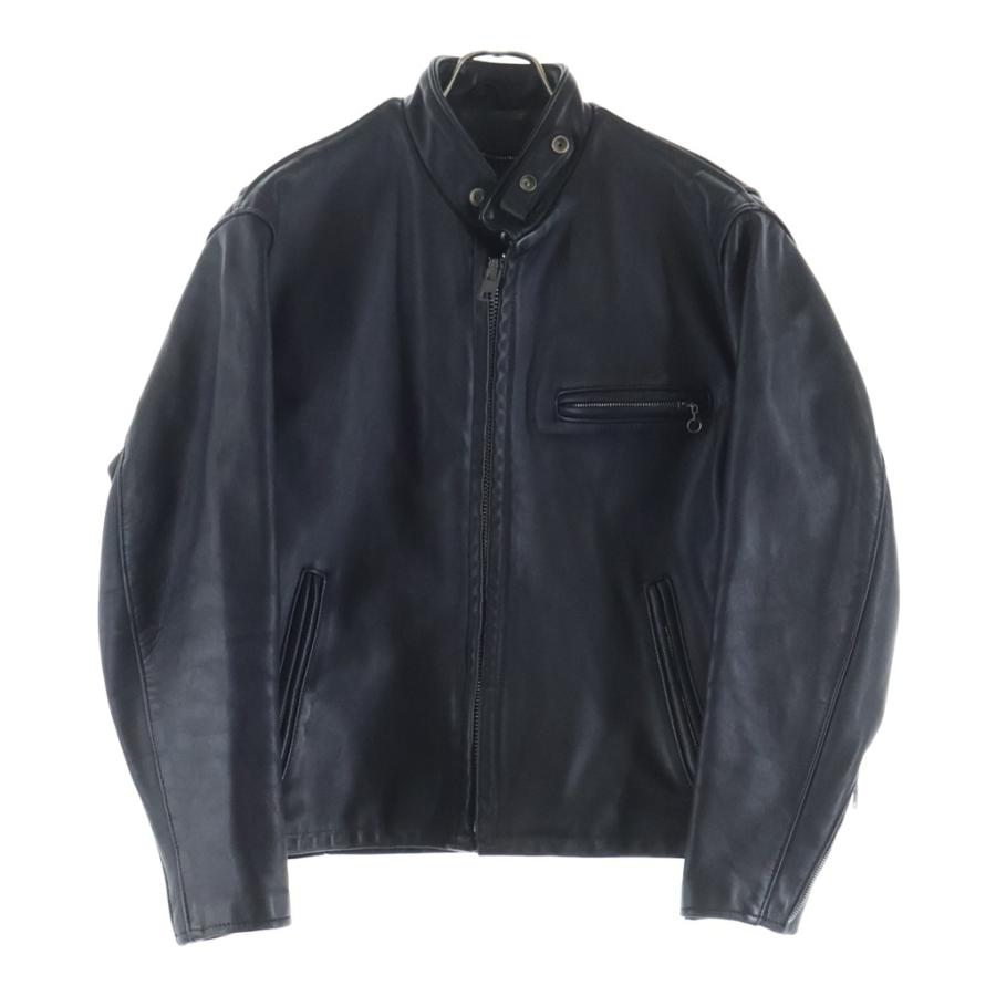 SCHOTT ショット 641 シングル ジップアップ レザー ライダース