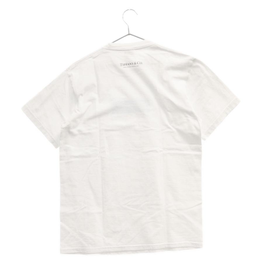 SUPREME シュプリーム 21AW×TIFFANY&Co Box Logo Tee ティファニーボックスロゴTシャツ カットソー ホワイト｜shopbring｜02