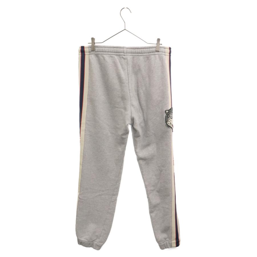 GUCCI（グッチ） 18SS タイガーワッペンロゴスウェットロングパンツ