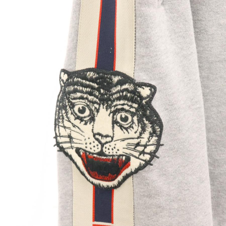 GUCCI（グッチ） 18SS タイガーワッペンロゴスウェットロングパンツ