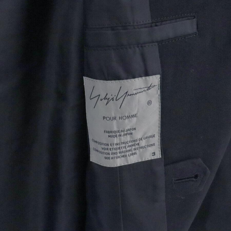Yohji Yamamoto POUR HOMME ヨウジヤマモト プールオム 18AW ギャバ
