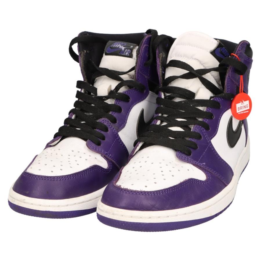 NIKE ナイキ 555088-500 エアジョーダン1 レトロ ハイ コート パープル  