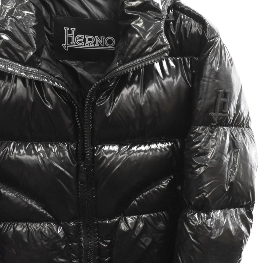 HERNO（ヘルノ） GLOSS グロッシーコーティング フーデッド ダウン