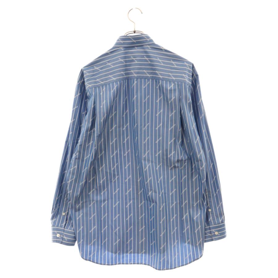 BALENCIAGA（バレンシアガ） WARDROBE ボタンダウン ストライプ ロゴ