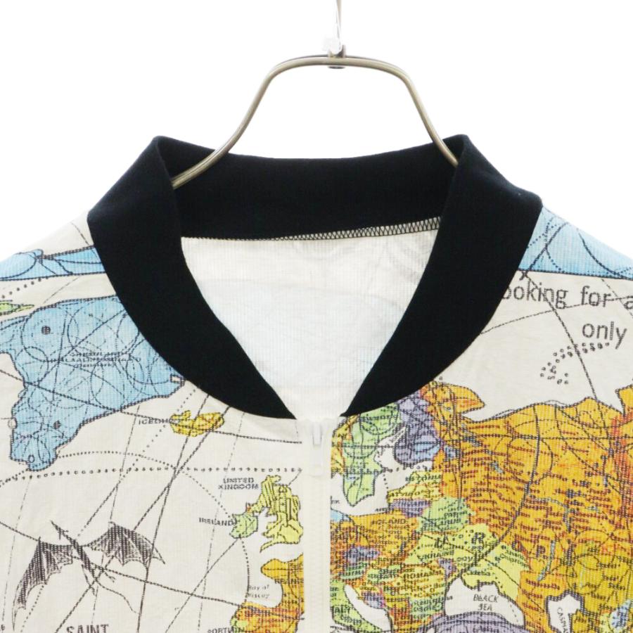 セントマイケル Dr.woo 23SS WORLD MAP PARER JKT