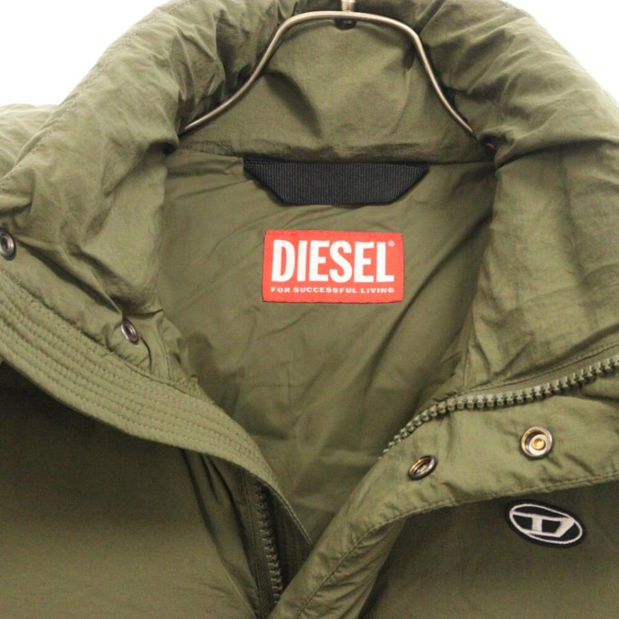 DIESEL ディーゼル オーバル アウター フーディー ダウンベスト DIESEL ディーゼル オーバル アウター フーディー ダウンベスト