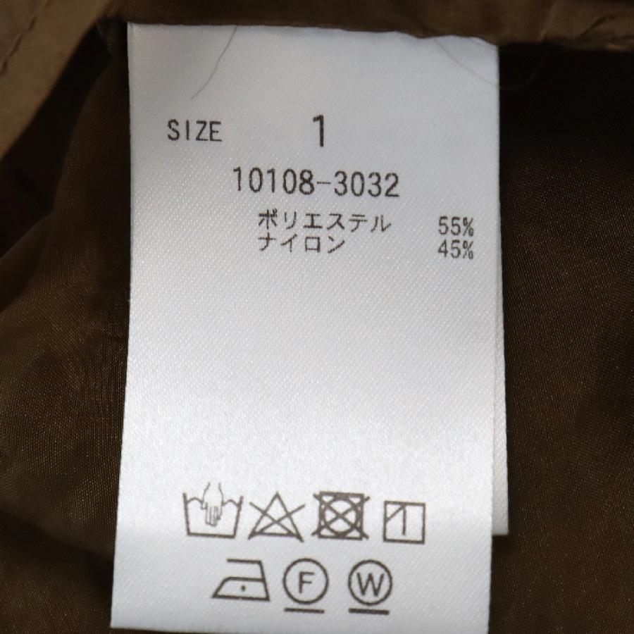 CLANE クラネ スウィッチシアーシャツ 長袖シャツ 10108-3032 ブラウン CLANE（クラネ）の「【CLANE(クラネ)】スウィッチシアーシャツ 10108