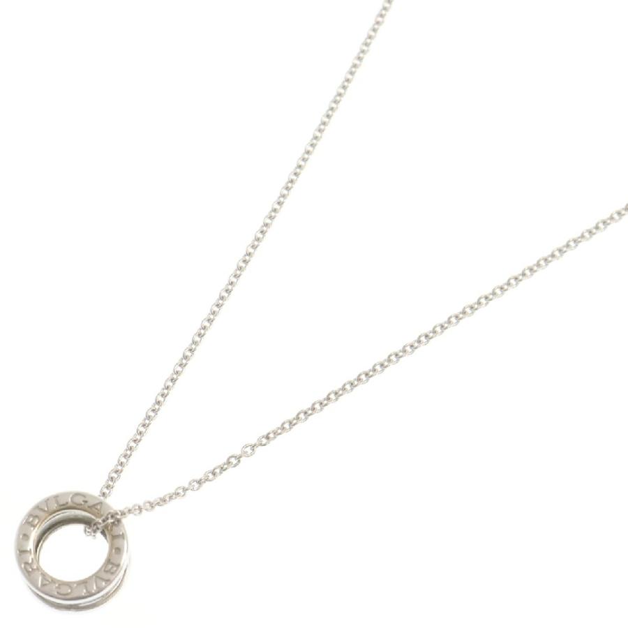 ヨヨヨです！ブルガリ　ビーゼロワン　ホワイトゴールド　ネックレス BVLGARI ブルガリ K18WG ホワイトゴールド ネックレス B-zero1 ビー