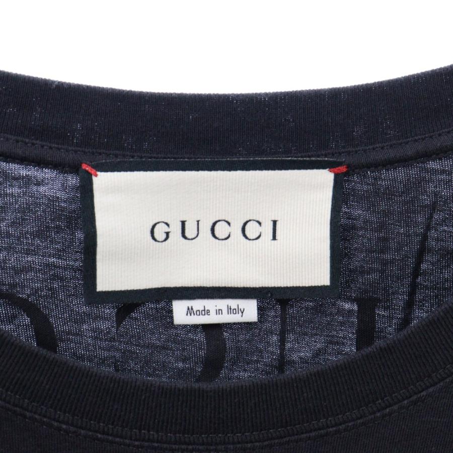 GUCCI グッチ メタルプリントデザイン 半袖 Tシャツ カットソー 