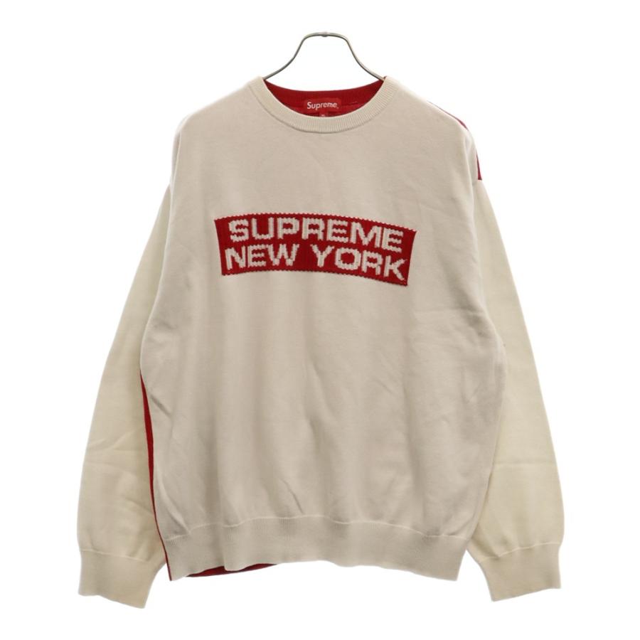Supreme SUPREME シュプリーム 22SS TWO TONE SWEATER ツートン 