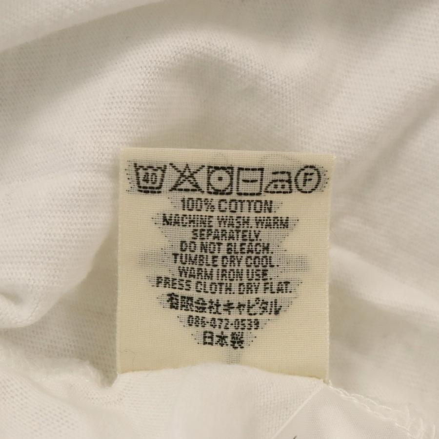 KAPITAL キャピタル Love & Peace RAIN リンガー 半袖Tシャツ KAPITAL キャピタル Love & Peace RAIN リンガー 半袖Tシャツ